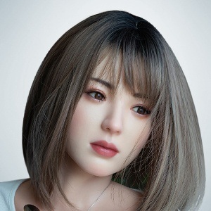 人造人（RZRDOLL） 162cm Bカップ #9 NO.15 高級シリコンドール ヘッド 婉莹(Wanying)(口開閉機能選択不可)