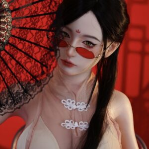 LACE DOLL 168cm Dカップ 新作ヘッド黎霜（lishuang）メイク② 艶やかな黒髪と圧倒的オーラを放つセクシーリアルドール
