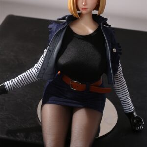 Otaku Doll 最新作 65cm Puヘッド+シリコンボディ 黒タイツとショートブーツ姿のドール コレクション向け cosplay