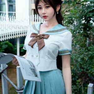 人造人（RZRDOLL） 160cm Dカップ 楚儿（Chuer） NO.23 学生コスチューム 高級シリコンドール