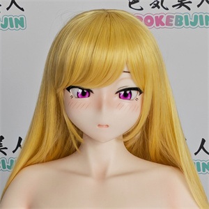 IROKEBIJIN(色気美人)-new 【S-TPE製】IROKEBIJIN(色気美人) 120cm Pochariタイプ Kカップ Koharu オーラル可能｜Hコミック風むちむち巨乳アニメドール ウィッグ #18