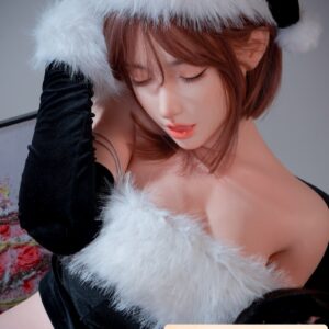 LACE DOLL 168cm Dカップ 瞑り目版晚冰（wanbing） シリコン製ラブドール クリスマス祝い制服添い寝美人
