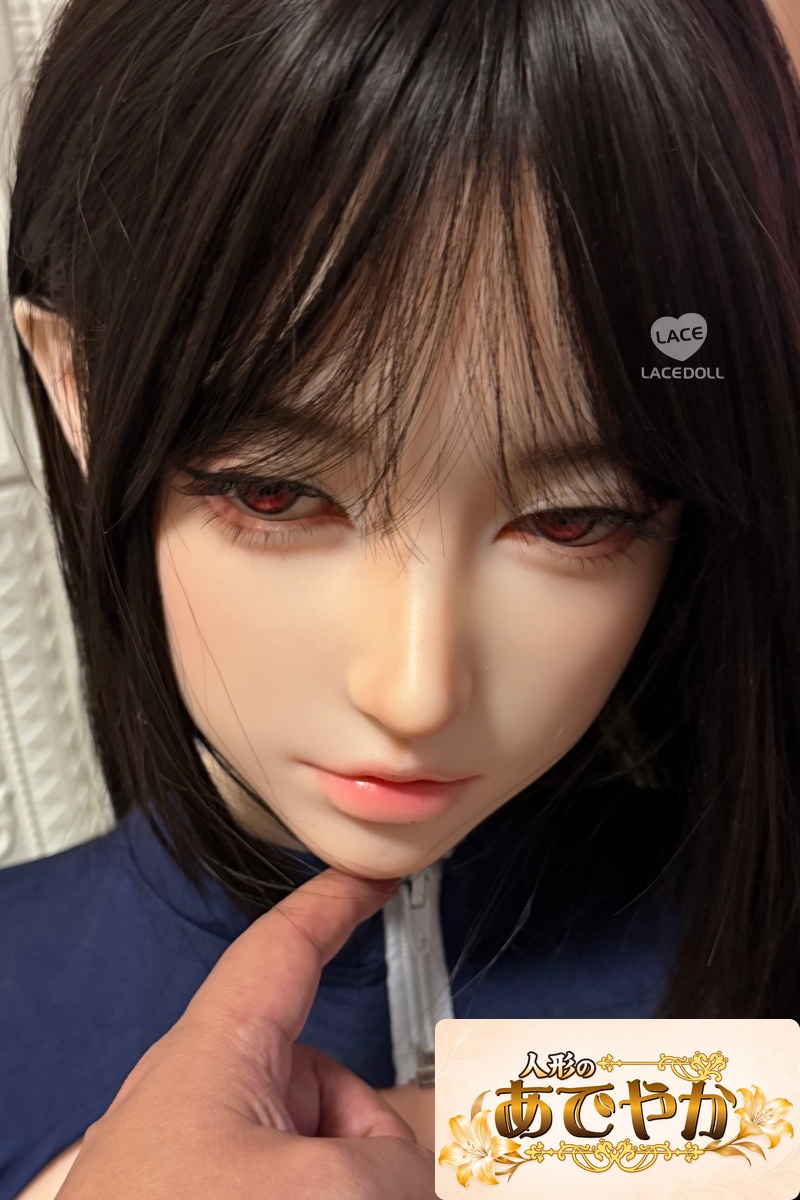 LACE DOLL 163cm Hカップ 赤木(chimu)メイク② ヘッド 上品な巨乳系リアルラブドール 韓国風彼女系添い寝ドール - 画像 (7)
