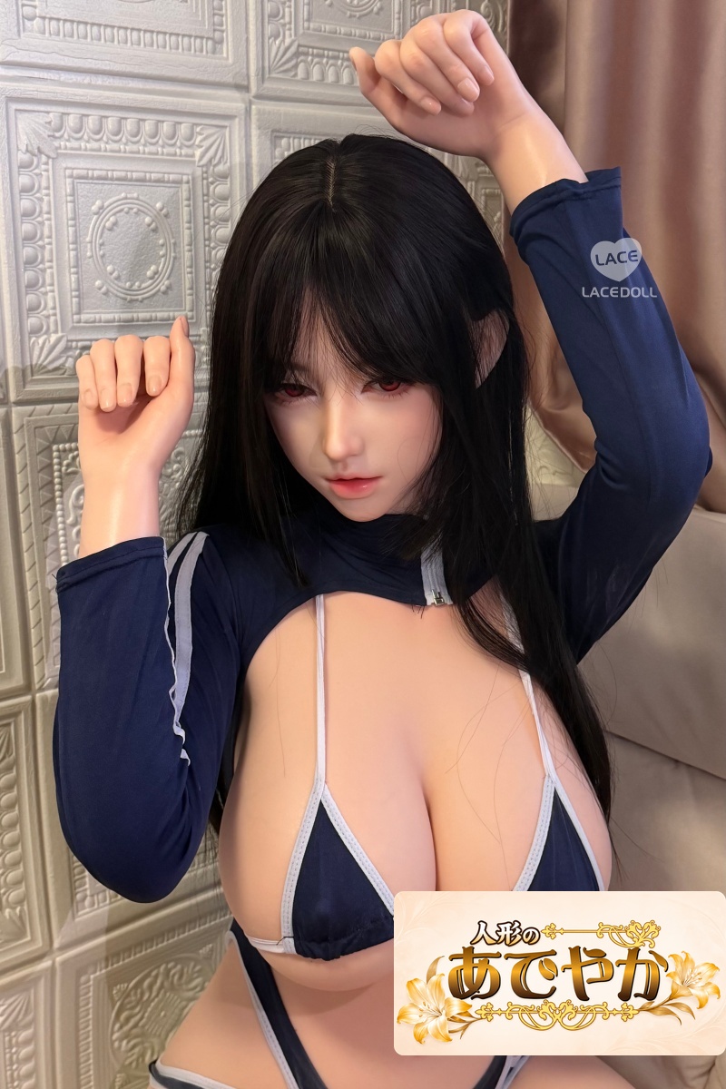 LACE DOLL 163cm Hカップ 赤木(chimu)メイク② ヘッド 上品な巨乳系リアルラブドール 韓国風彼女系添い寝ドール - 画像 (14)