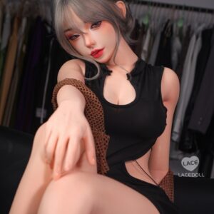 LACE DOLL 168cm Dカップ 玄叶(xuanye)メイク②ヘッド シリコン製ラブドール 肌見せデザインのタイトワンピが映える清楚系美人ドール