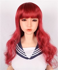 Sanhui doll シームレスドール 146cm Eカップ #13ヘッド知画（zhihua）最新作 リアル製美少女人形 添い寝美人ダッチワイフ ウィッグ(3点付属しますが、下記の画像から1点を選択し、残りの2点は備考欄に記入する事) ＃３