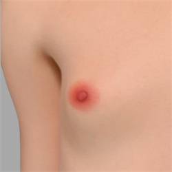 J cute 144cm Aカップ AGD38ヘッド 乳輪サイズ 2cm
