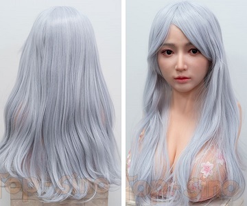 TOPSINO 149cm Fカップ T50ヘッド ウィッグ #13