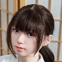 TOPSINO 149cm Fカップ T50ヘッド ウィッグ 髪の毛の植毛
