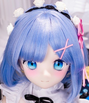 XYGO 142cm Aカップ R04ヘッド アニメドール ヘッド レム(シリコン)