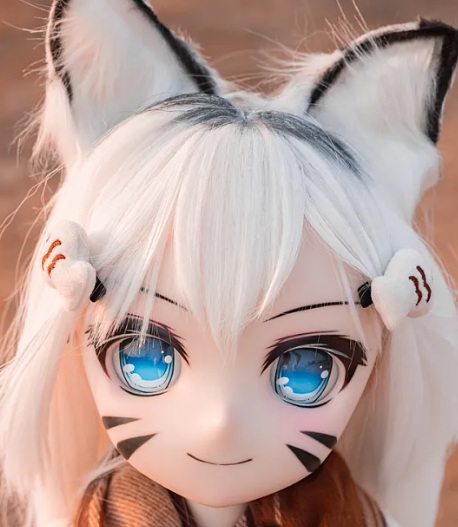 XYGO 142cm Aカップ R04ヘッド アニメドール ヘッド 白虎(baihu)(シリコン)
