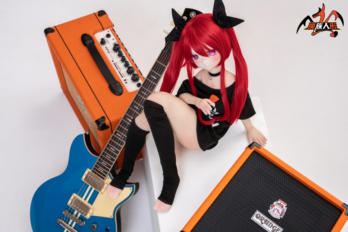 MOZU DOLL【 A級】アニメドール 1/2ドール（二分） 绯绯（faye) ギターや音楽をテーマにしたアニメドール 二次元キャラクター風のフィギュア 宣伝画像と同じ制服も付属 商品詳細 画像3