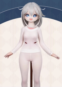 MOZU DOLL【 A級】アニメドール 1/2ドール（二分） 绯绯（faye) ギターや音楽をテーマにしたアニメドール 二次元キャラクター風のフィギュア 宣伝画像と同じ制服も付属 衣装の追加 #5-防染用の下着①