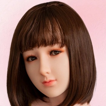 Art-doll 148cm とボディ自由に組合専用ページヘッド 頭部オプション A3-樹里(オーラル機能なし)