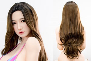 True Idols 159cm Gカップ フルシリコン材質ヘッド ウィッグ(3点付属しますが、下記の画像から1点を選択し、残りの2点は備考欄に記入する事) ＃13