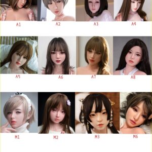 Art-doll ヘッド単体 headのみ フルシリコン製 M16ジョイント/artdollオリジナルジョイント選択可能