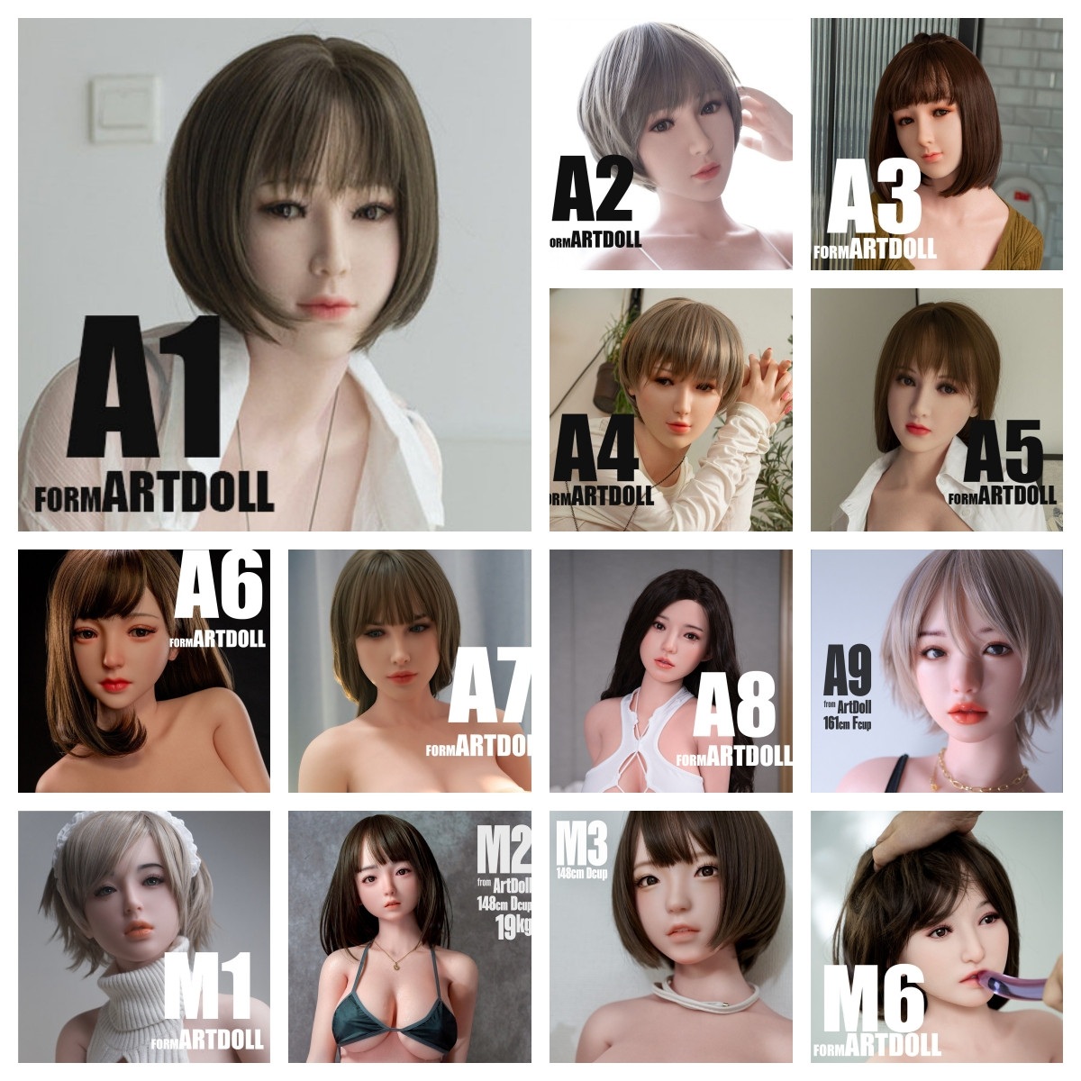 Art-doll 158cm Dカップ A9ヘッド 商品詳細