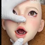 蛍火日記 シリコンヘッド+S-TPEボディ 159cm Eカップ 天城（tiancheng） 職人メイク超柔らかい和式着物添い寝美人リアルドール ヘッドタイプ 硬めシリコンヘッド（口開閉機能あり、フェラ可能、眉毛と睫毛植毛付き、口の深さは12cm、口の開けられる範囲は軟性シリコ…