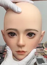 蛍火日記 シリコンヘッド+S-TPEボディ 159cm Eカップ 天城（tiancheng） 職人メイク超柔らかい和式着物添い寝美人リアルドール ヘッドタイプ 硬めシリコンヘッド（フェラ不可、眉毛と睫毛植毛付き）