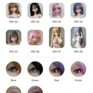 Doll House 168 IROKEBIJIN色気美人 80-90cmミニドールの専用ウィッグ単品