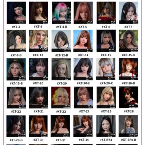XTDOLL ヘッド単品 シリコン製頭 等身大リアルラブドール M16ボルト