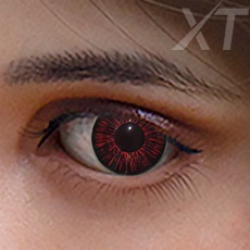XTDOLL ヘッド単品 シリコン製頭 等身大リアルラブドール M16ボルト 目の色 レッド(red）