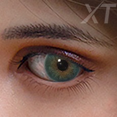 XTDOLL ヘッド単品 シリコン製頭 等身大リアルラブドール M16ボルト 目の色 グリーン（green）