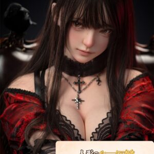 蛍火日記 159cm Eカップ 菜々子（caicaizi） 宣伝画像 職人メイク Cosplayフルシリコン製 リアルラブドール 塗装加工あり
