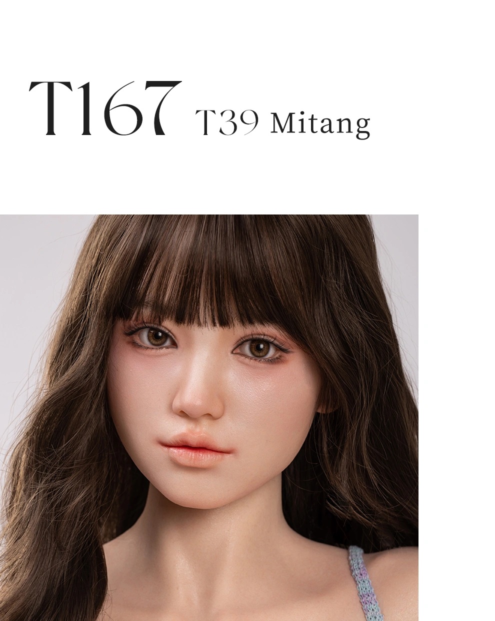 TYPEグラビア 超擬真の肌テクスチャ【アートワークカスタム版】TOPSINO T167cm Eカップ+ T39米糖（mitang）高級等身大ダッチワイフ 実践向けセクシードール 商品詳細 画像3