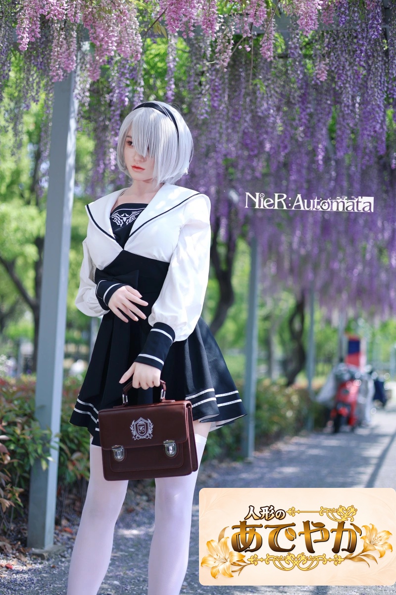 TYPEグラビア 超擬真の肌テクスチャ【アートワークカスタム版】TOPSINO T167cm Eカップ+ T38米木(mimu)2B風コスチュームコスプレリアルドール 高級等身大セクシードール - 画像 (14)