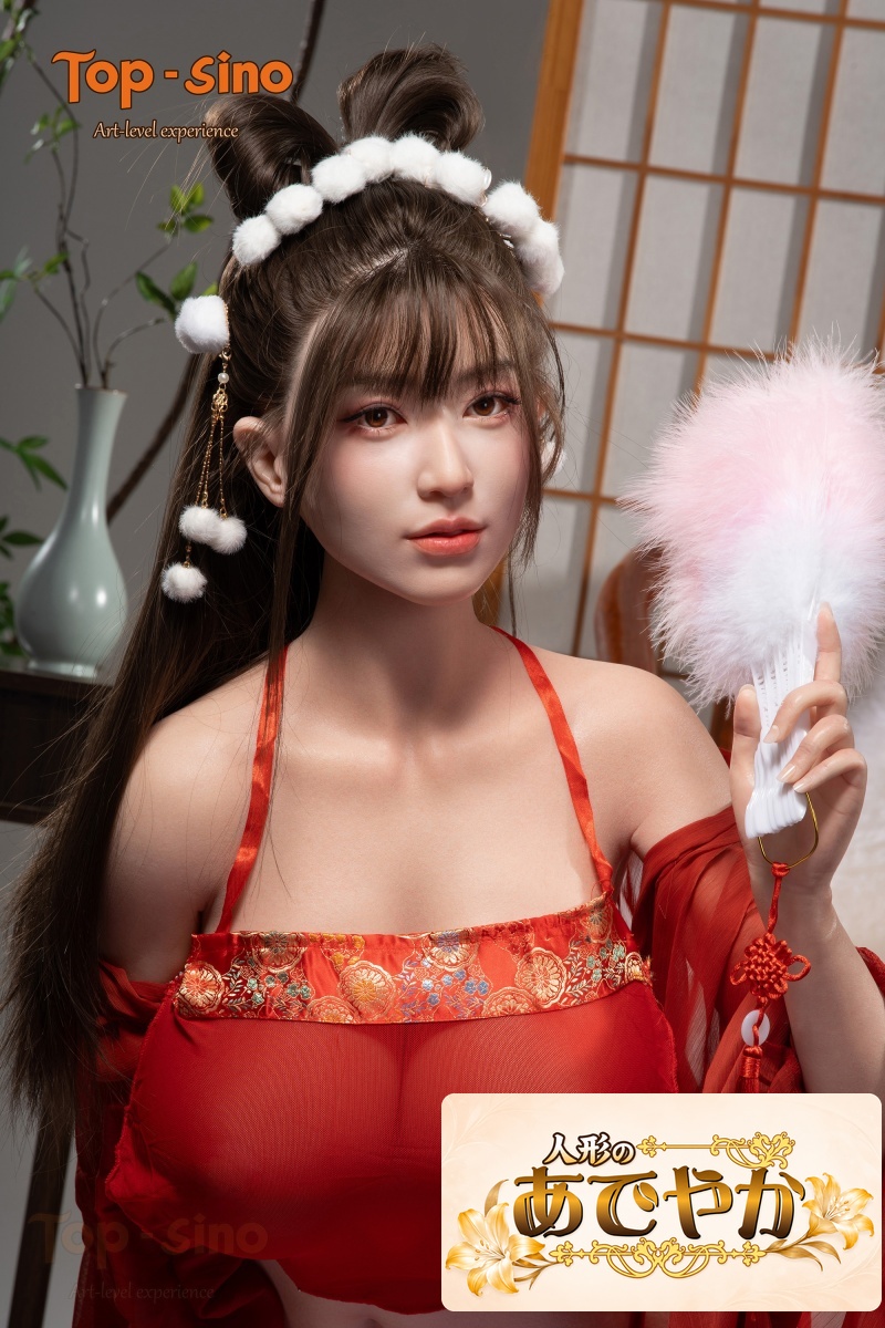 TYPEグラビア 超擬真の肌テクスチャ TOPSINO 160cm Iカップ T42B 米然(milran) 宣材写真アートワークメイク 高品質シリコン製ラブドール 和装・古風美人テーマのリアルドール - 画像 (2)