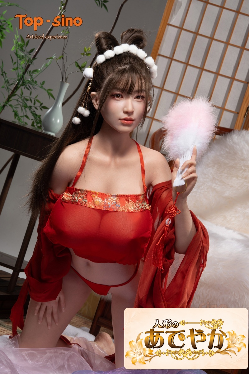 TYPEグラビア 超擬真の肌テクスチャ TOPSINO 160cm Iカップ T42B 米然(milran) 宣材写真アートワークメイク 高品質シリコン製ラブドール 和装・古風美人テーマのリアルドール - 画像 (7)