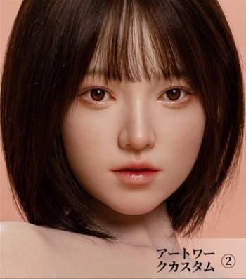 TOPSINO TYPEグラビア 超擬真の肌テクスチャ シリコン製等身大高級リアルドール カスタマイズ 頭部オプション T38 アートワーク②