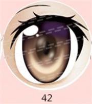 aotumedoll 155cm Fカップ #138 宣伝画像シリコンヘッドヘッド アニメドール 目の色(共に2セット付属、残りの目1セットの番号を「カスタマイズされた要件」にご記入ください） #42