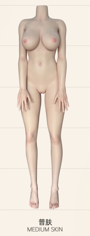 YFDOLL 166cm Fカップ 银杏（yinxing）ヘッド 肌の色 ナチュラル