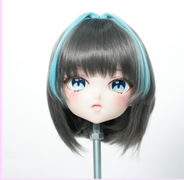 【シリコンヘッド】MW Girl(魔物姫) アニメドール 115cm ＃希希 シリコン/tpeボディ選択可能 原神シグウィン風美少女ダッチワイフ ウィッグ 造形ウィッグ＃4