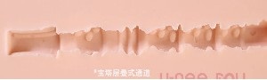 Uneedoll リアル皮膚ボディ 155cm Cカップ 朧月(longyue)メイク①｜メイド風美人ラブドール 制服ダッチワイフ ヴァギナの内部構造 #4(13cm)
