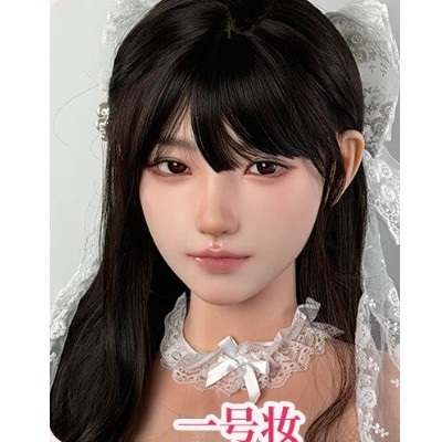 Uneedoll リアル皮膚ボディ 155cm Cカップ 朧月(longyue)メイク①｜メイド風美人ラブドール 制服ダッチワイフ ヘッド 初夏(chuxia)メイク①(158cｍ以上のボディに適用)