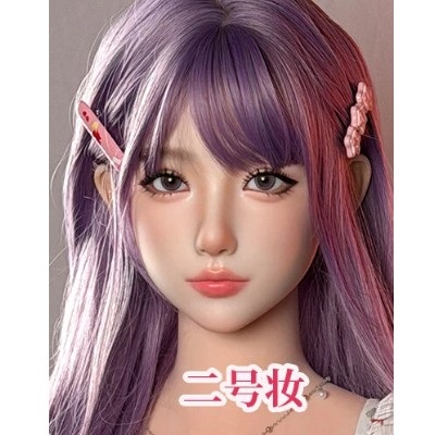 Uneedoll リアル皮膚ボディ 155cm Cカップ 朧月(longyue)メイク①｜メイド風美人ラブドール 制服ダッチワイフ ヘッド 胧月(longyue)メイク②
