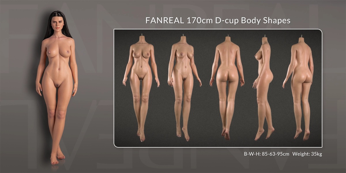 FANREAL 108cm Fカップ トルソー Mariaヘッド ヘッドとボディ一覧 画像15