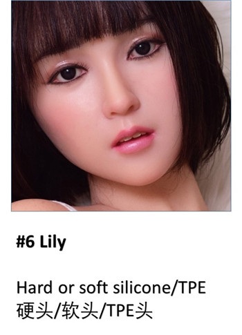 Jiusheng Doll 153cm Dカップ #115-B (moya)ヘッド ヘッド #6 Lily(ROS口開閉機能選択不可)(145cm以上ボディ推薦)