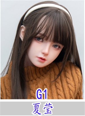 IRONTECHDOLL 161cm Fカップ B2ヘッド ヘッド G1-夏莹(xiaying)（148cmのボディ専用）(ヘッドタイプ：硬めヘッド/軟性ヘッド選択可能)