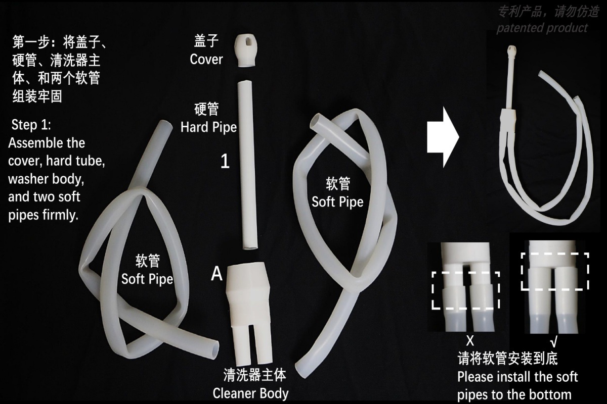 人造人 ラブドール専用の洗浄機と乾燥機セット品 ホールの洗浄道具 商品詳細 画像5