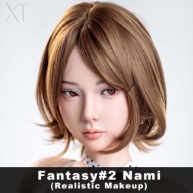 【リアルメイク】XTDOLL 幻想ガールフレンド 166cm Eカップ Nami(奈美)ヘッド 白い制服風衣装のリアルドール 癒し等身大彼女系人形 ヘッド #2Nami①(リアルメイク限定)
