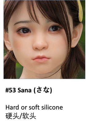 My Loli Waifu 138cm AAカップ #53 Sanaヘッド ヘッド #53なさNASA（126cmボディに推薦）