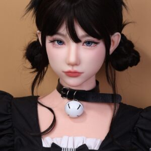 Uneedoll リアル皮膚ボディ 155cm Cカップ 朧月(longyue)メイク①｜メイド風美人ラブドール 制服ダッチワイフ
